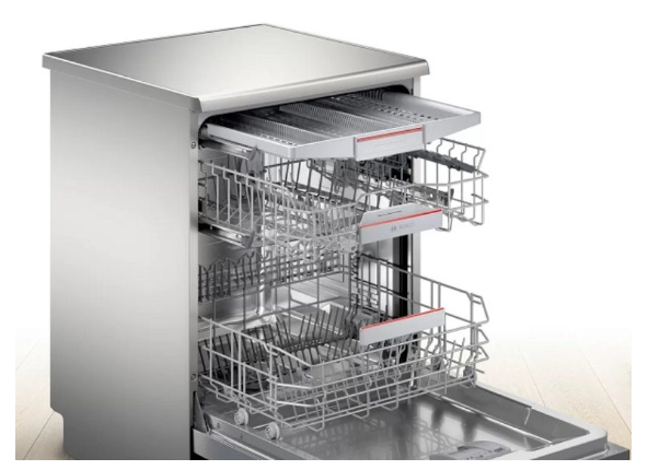Mảy rửa bát Bosch SMS4ECI14E Seri 4, tự động hẻ cửa
